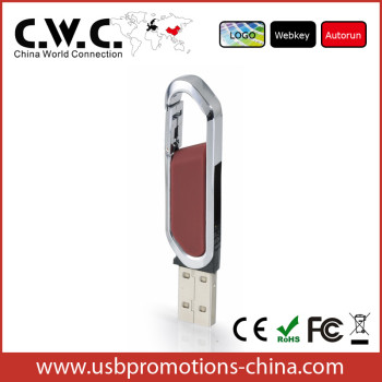 high quality leather usb memory stick