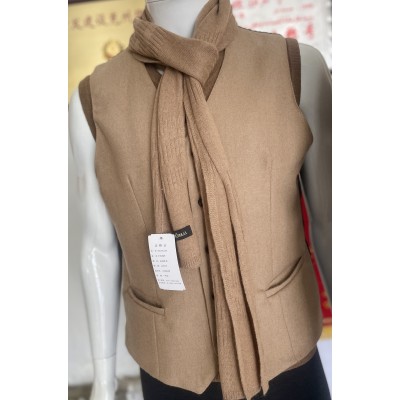 PURE CAMEL WOOL SCARF