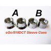 510 Dual Coil Tank Sleeve Cones