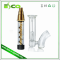 China electronic cigarette v12 plus twisty glass blunt bubbler kit v12 mini twisty