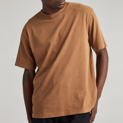 OEM 100% Cotton Men's Oversized T-Shirt Custom Logo