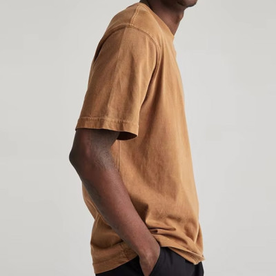 OEM 100% Cotton Men's Oversized T-Shirt Custom Logo