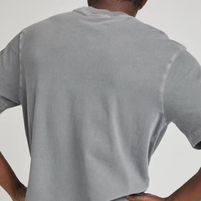 OEM 100% Cotton Men's Oversized T-Shirt Custom Logo