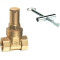 ART2201 brass gate valve