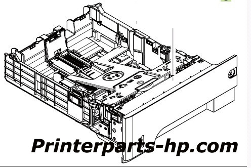 RM1-6279-000CN HP LaserJet ENT P3015 Tray 2 Cassette Assembly