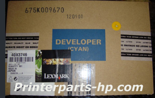 40X3746 Lexmark C935 Cyan Developer Carrier New Original