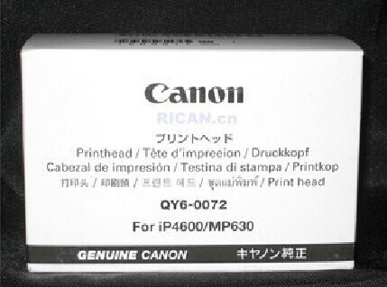 QY6-0072 Genuine Original Print Head For Canon IP4600 IP4700 MP630 MP640