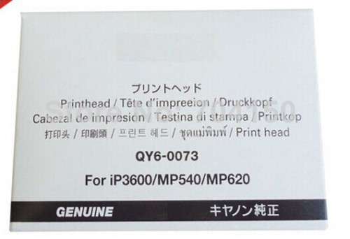 QY6-0073 Genuine New Canon iP3600 MP540 MP620 Printhead