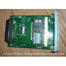 C7772A HP Designjet 500 500plus GL2 Card +128M