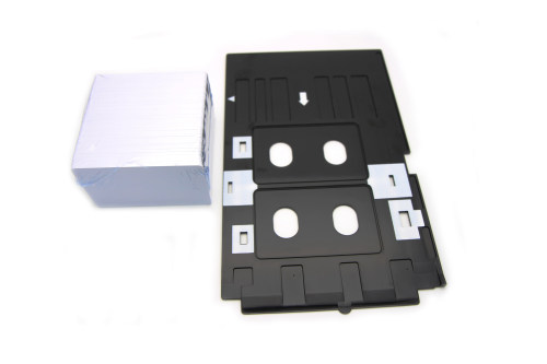230PCS Inkjet PVC Card ID Card +1PCS Tray for EPSON R200 R210 R220 R230 R300 R310 R320 R350