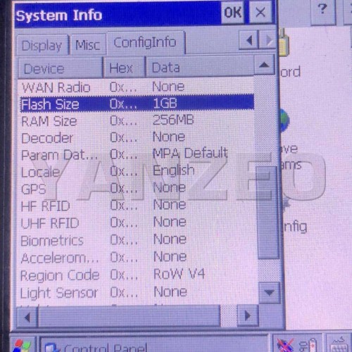 For Motorola Symbol MC3190 MC3190-RL3S04E0A 1D Laser 38 Keys Computer Warehouse Logistics Barcode Scanner Win CE 6.0 256M 1GRAM