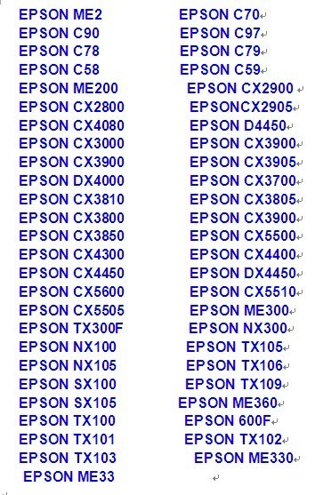 EPSON T13 Printer Head