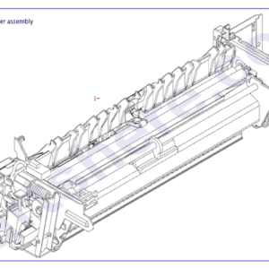 RM1-6738-000CN HP CP2025 CM2320 Fuser Assembly