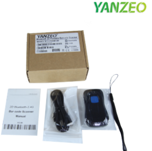YANZEO P2000 1D 2D Bluetooth Barcode Scanner 1D 2D Bluetooth 2.4GHz Wireless Transfer Wireless Barcode Reader