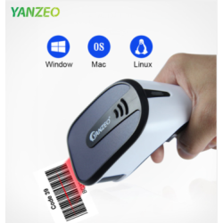 Yanzeo Wired 2D Handheld Barcode Scanner USB Wired 1D Bar Code Scan Reader for POS Windows IOS Android Linux