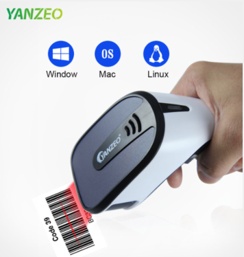 Yanzeo Wired 2D Handheld Barcode Scanner USB Wired 1D Bar Code Scan Reader for POS Windows IOS Android Linux