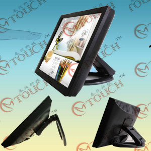 17'' touch lcd desktop monitor for pos and industrial
