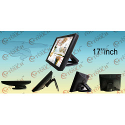 17'' touch lcd desktop monitor for pos and industrial