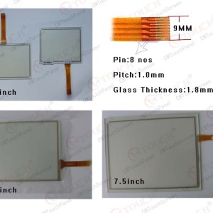 3080061-03 glc150 - bg41 - adtc - 24v panel táctil/panel táctil glc150 - bg41 - adtc - 24v lt ( glc150 ) serie 5.7