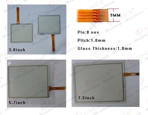 Membrana del tacto de GPH70-LG11-24V/membrana GPH70-LG11-24V H07 del tacto