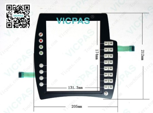 KUKA KRC KCP4 Robot controller keypad membrane replacement