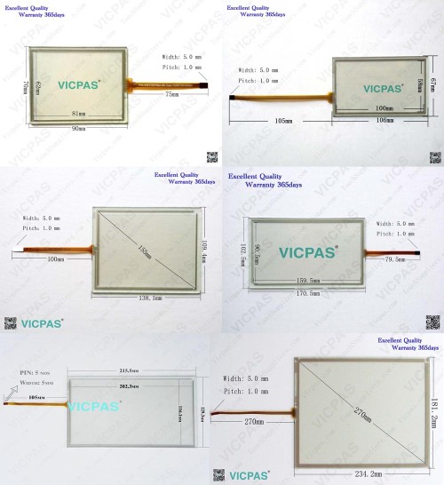 6AV6647-0AD11-3AX0 KTP600 Touch screen replacement