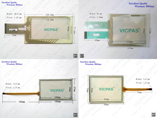 Membrane Switch 6AV3627-1LK00-1AX0 OP27 Touch screen replacement