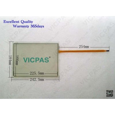 Touch Screen Panel Membrane Glass for Allen-Bradley 6181P-12TSXP / 6181P-12TPXP / 6181P-12TPXPDC / 2711C-T10C