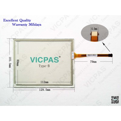 Touch screen replacement for 2711P-T6C20A8