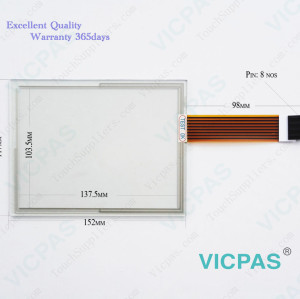 Touch Screen Panel Membrane Glass for Allen-Bradley 2711p-B7c15A1 / 2711p-B7c15A2 / 2711p-B7c15b1 / 2711p-B7c15b2