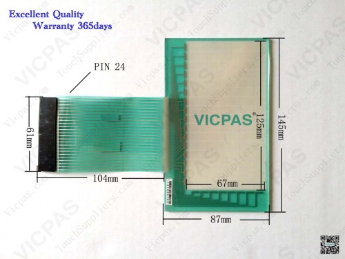 Touch Screen Panel Membrane Glass for Allen-Bradley 2711-B5A5L2 / 2711-B5A5L3 / 2711-B6C10L1 / 2711-B6C15L1