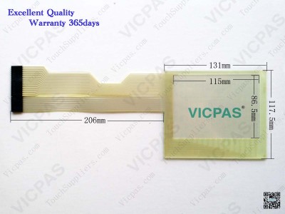 Touch Screen Panel Membrane Glass for Allen-Bradley 2711-B6c9 / 2711-B6c5 / 2711-B6c3 / 2711-B6c2