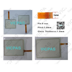 Touch digitizer panel screen membrane glass for Proface AGP3500-S1-D24-D81K