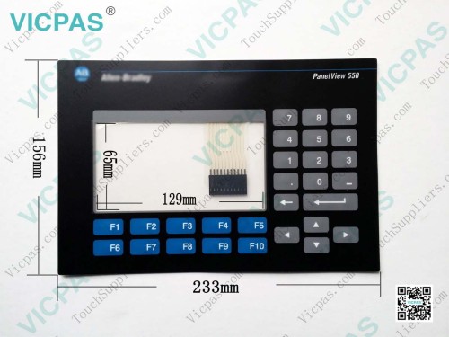 Membrane Keypad Keyboard Switch for Allen-Bradley 2711-K5a14 / 2711-K5a15 / 2711-K5a16 / 2711-K5a20