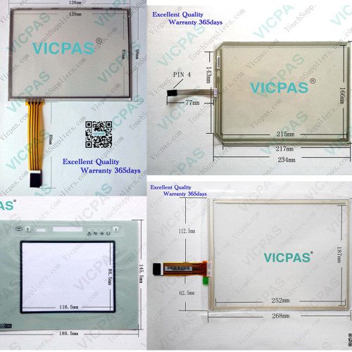 For UniOP-eTOP12-0050 Touch panel screen membrane glass for UniOP eTOP12-0050