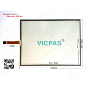 5 Wire Resistive Touch Screen Panel SCN-1510-5W-TFT