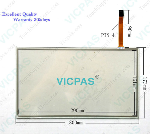 Touch panel glass for Staubil JC5 JACQUARD repair replace