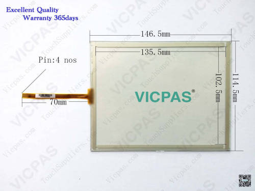 NKK-SWITCH FTAS00-57AS4 TOUCH SCRN 4-WIRE 5.7" Touch screen panel membrane glass