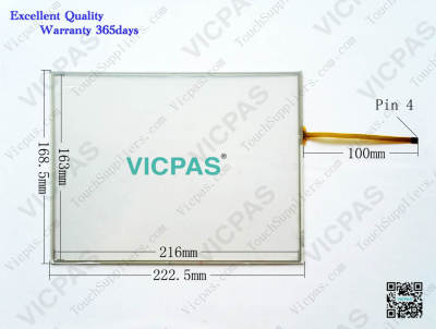 For Newhaven-Display NHD-TS-128128B-4040010 Touch Panel screen membrane FOR 128x128 LCD