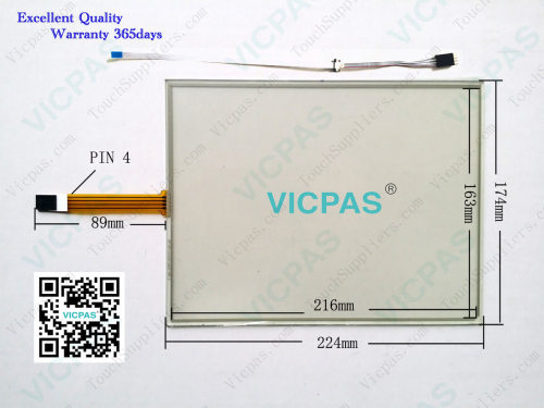 For Newhaven-Display NHD-TS-128128B-4040010 Touch Panel screen membrane FOR 128x128 LCD