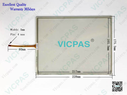 For Newhaven-Display NHD-TS-128128B-4040010 Touch Panel screen membrane FOR 128x128 LCD
