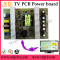 Temperature adjustable radiant heat wall panel remote control pcb circuit board