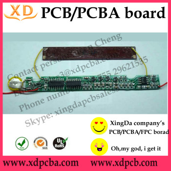 v-cut green silkscreen circuit pcb prototype board for control board