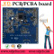 green solder mask printed circuit board pcb for video memo