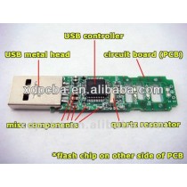 USB curcuit board multilayer pcb manufacturer in alibaba