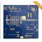 4-layer Immersion gold pcb with blue solder mask