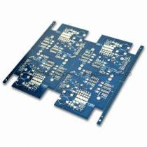 Double-sided PCB in Blue Solder Mask