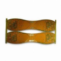PCB Boards with Yellow Soldering