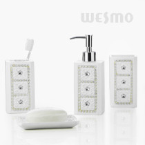 Resin Bathroom accessories set (WBP0806A)