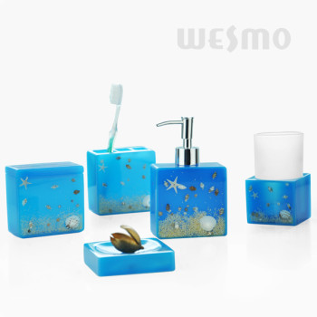 Resin Bathroom accessories set(WBP0807A)
